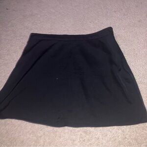 BP Silky-Feel A-Line Black Skirt